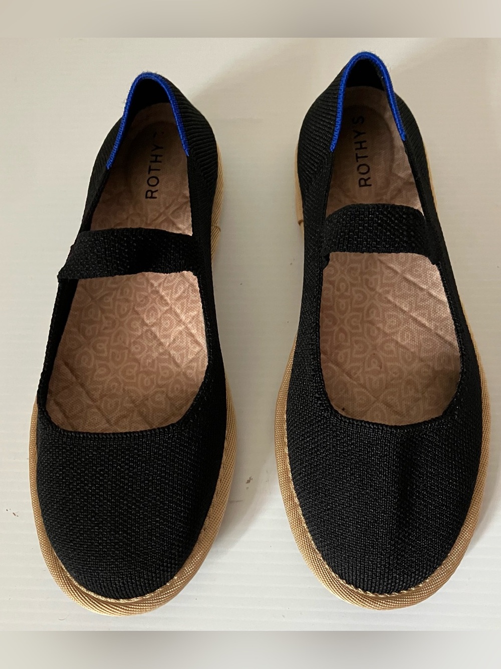 Rothy's Luxe Lightweight The Cruiser Mary Jane in Black size 6.5 - Picture 6 of 10